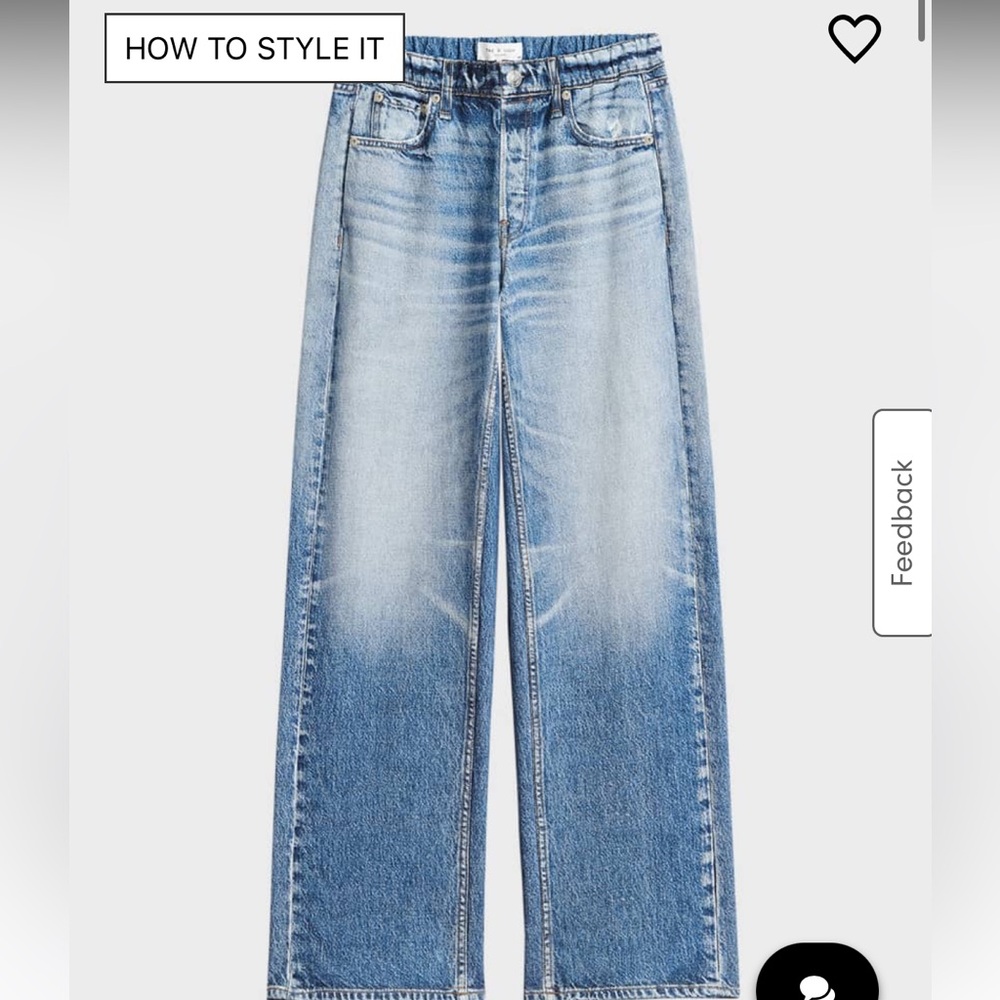 Rag & Bone Miramar Wide Leg